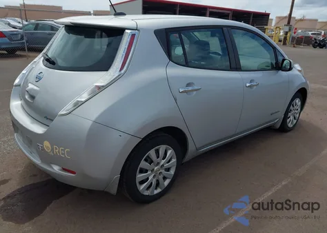 2017 Nissan Leaf S из США, поврежденный, VIN 1N4BZ0CP7HC306376